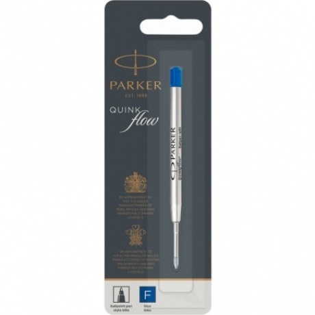 Стержень шариковый Parker QuinkFlow Z08 (1950368) F 0.8мм синие чернила