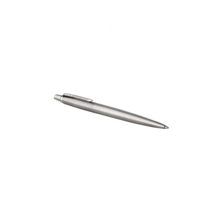 Ручка гелевая PARKER Jotter Stainless Steel CT, корпус серебристый, детали из нержавеющей стали, черная, 2020646 - фото 4