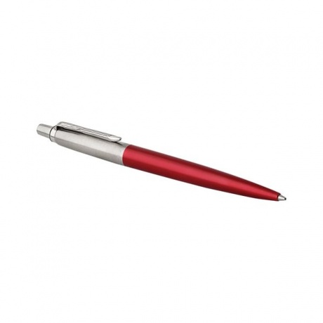 Ручка гелевая PARKER Jotter Kensington Red CT, корпус красный, детали из нержавеющей стали, черная, 2020648 - фото 4