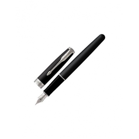 Ручка перьевая PARKER Sonnet Core Matt Black CT, корпус черный м...