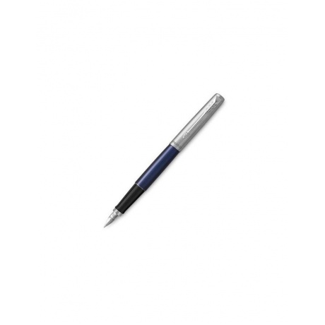 Ручка перьевая PARKER Jotter Royal Blue CT, корпус синий, детали из нержавеющей стали, синяя, 2030950 - фото 1