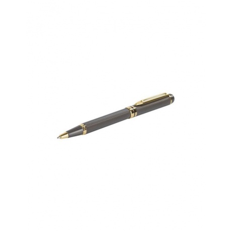 Ручка подарочная шариковая GALANT Dark Chrome, корпус матовый хром, золотистые детали, пишущий узел 0,7 мм, синяя, 140397 - фото 6