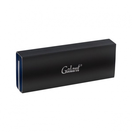 Ручка подарочная шариковая GALANT Classic, корпус черный с золотистым, золотистые детали, пишущий узел 0,7 мм, синяя, 140400 - фото 9
