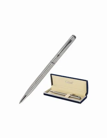 Ручка подарочная шариковая GALANT Arrow Chrome, корпус серебрист...