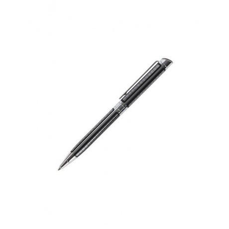 Ручка подарочная шариковая GALANT Olympic Chrome, корпус хром с черным, хромированные детали, пишущий узел 0,7 мм, синяя, 140614 - фото 3