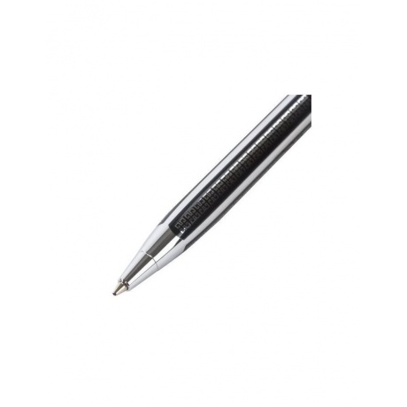 Ручка подарочная шариковая GALANT Olympic Chrome, корпус хром с черным, хромированные детали, пишущий узел 0,7 мм, синяя, 140614 - фото 4