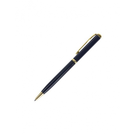 Ручка подарочная шариковая GALANT Arrow Gold Blue, корпус темно-синий, золотистые детали, пишущий узел 0,7 мм, синяя, 140653 - фото 3