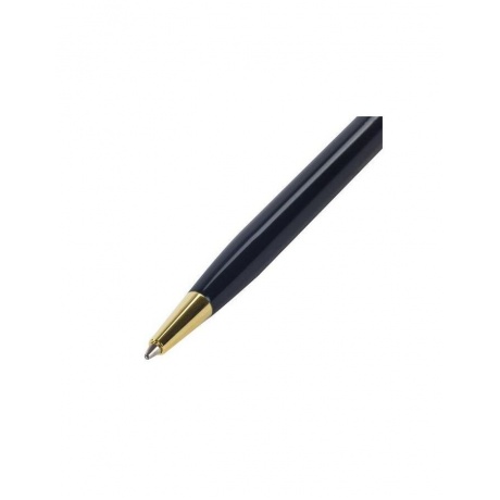 Ручка подарочная шариковая GALANT Arrow Gold Blue, корпус темно-синий, золотистые детали, пишущий узел 0,7 мм, синяя, 140653 - фото 4