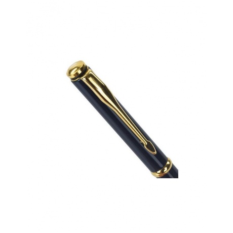 Ручка подарочная шариковая GALANT Arrow Gold Blue, корпус темно-синий, золотистые детали, пишущий узел 0,7 мм, синяя, 140653 - фото 5