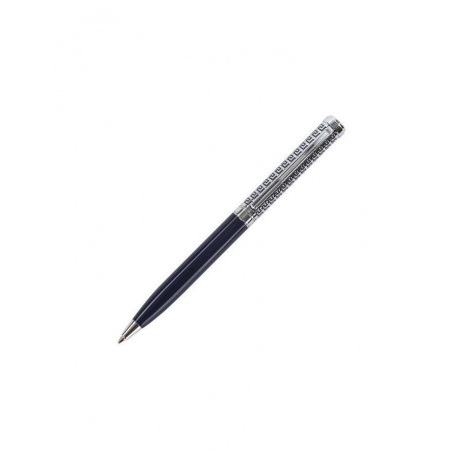 Ручка подарочная шариковая GALANT Empire Blue, корпус синий с серебристым, хромированные детали, пишущий узел 0,7 мм, синяя, 140961 - фото 2