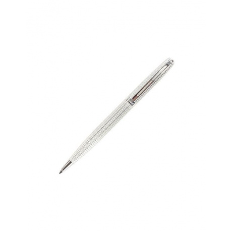 Ручка подарочная шариковая GALANT Royal Platinum, корпус серебристый, хромированные детали, пишущий узел 0,7 мм, синяя, 140962 - фото 2