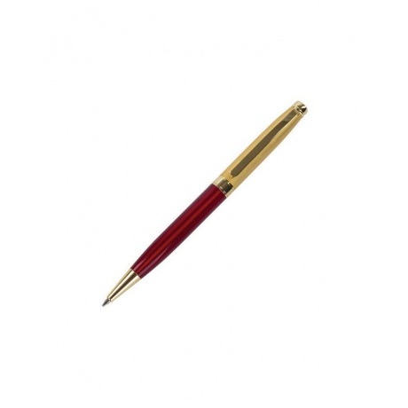 Ручка подарочная шариковая GALANT Bremen, корпус бордовый с золотистым, золотистые детали, пишущий узел 0,7 мм, синяя, 141010 - фото 2