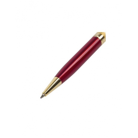 Ручка подарочная шариковая GALANT Bremen, корпус бордовый с золотистым, золотистые детали, пишущий узел 0,7 мм, синяя, 141010 - фото 4