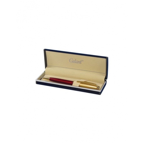 Ручка подарочная шариковая GALANT Bremen, корпус бордовый с золотистым, золотистые детали, пишущий узел 0,7 мм, синяя, 141010 - фото 7