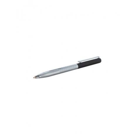 Ручка подарочная шариковая GALANT Landsberg, корпус серебристый с черным, хромированные детали, пишущий узел 0,7 мм, синяя, 141013 - фото 4