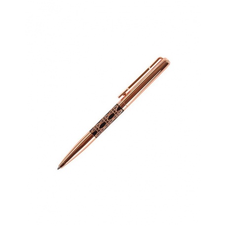 Ручка подарочная шариковая GALANT Interlaken, корпус золотистый с черным, золотистые детали, пишущий узел 0,7 мм, синяя, 141663 - фото 3