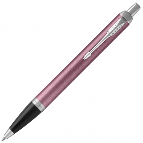 Ручка шариковая PARKER IM Core Light Purple CT, корпус светло-пурпурный лак, хромированные детали, синяя, 1931634 - фото 1