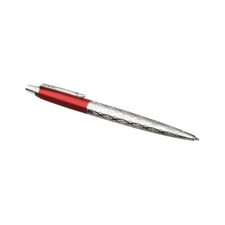 Ручка шариковая PARKER Jotter London Architecture Classic Red, корпус красный, нержавеющая сталь, синяя, 2025827 - фото 4
