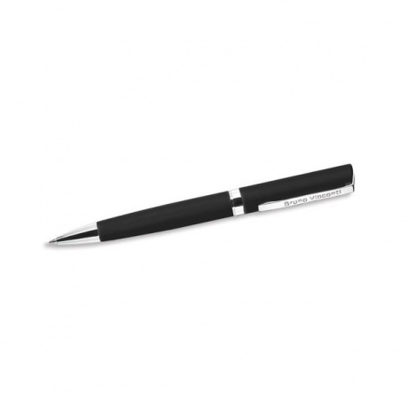 Ручка шариковая BRUNO VISCONTI Milano, металлический корпус черный, узел 1 мм, синяя, индивидуальная упаковка, 20-0224 - фото 2