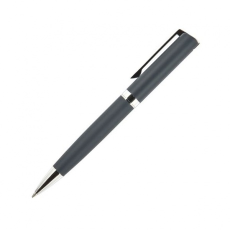 Ручка шариковая BRUNO VISCONTI Milano, металлический корпус серый, узел 1 мм, синяя, индивидуальная упаковка, 20-0227 - фото 1