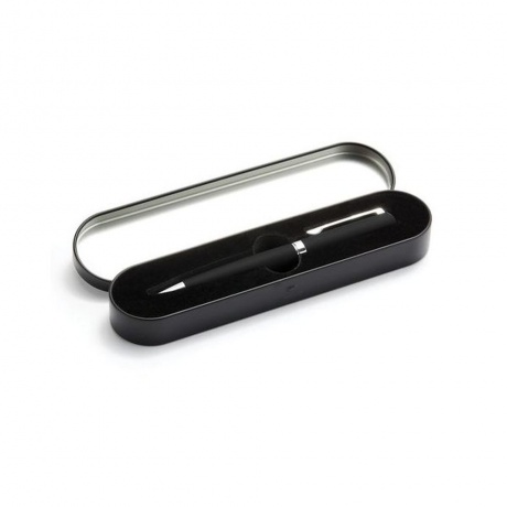 Ручка шариковая BRUNO VISCONTI Milano, металлический корпус черный, узел 1 мм, синяя, подарочный футляр, 20-0224/01 - фото 2