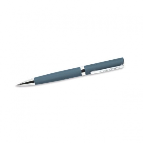 Ручка шариковая BRUNO VISCONTI Milano, металлический корпус синий, узел 1 мм, синяя, подарочный футляр, 20-0226/01 - фото 4