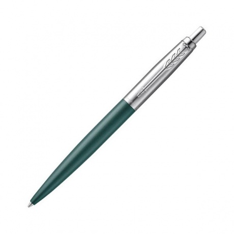Ручка шариковая PARKER Jotter XL, УТОЛЩЕННЫЙ корпус, зеленый матовый лак, детали из нержавеющей стали, синяя, 2068511 - фото 1