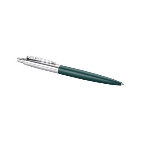 Ручка шариковая PARKER Jotter XL, УТОЛЩЕННЫЙ корпус, зеленый матовый лак, детали из нержавеющей стали, синяя, 2068511 - фото 4