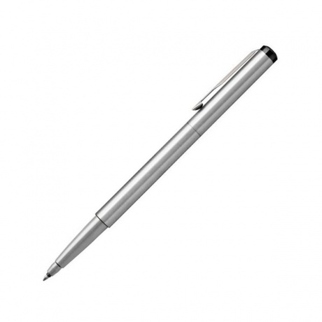 Ручка-роллер PARKER Vector Stainless Steel CT, корпус серебристый, дет. нерж. сталь, синяя,2025444 - фото 5