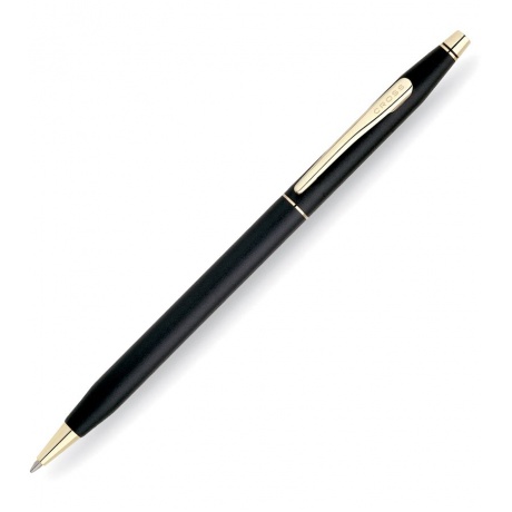 Ручка шариковая Cross Century Classic 2502 pen Black Matte GT - фото 1