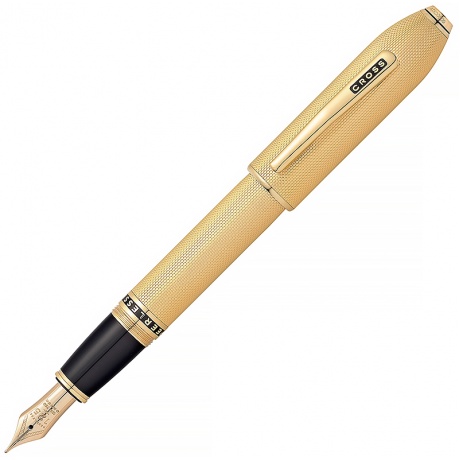 Ручка перьевая Cross Peerless 125 AT0706-4FD Gold - фото 1