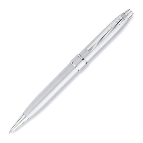 Cross Stradford - Satin Chrome, шариковая ручка, M, BL, AT0172-2 - фото 1