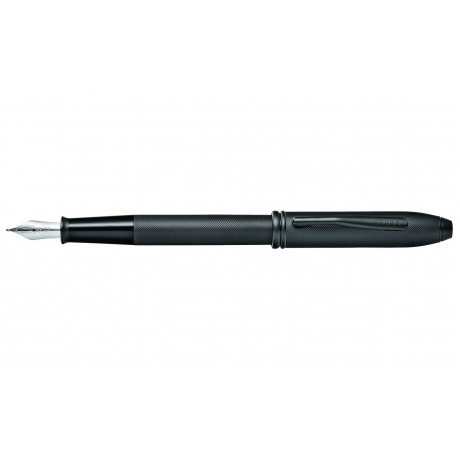Ручка перьевая Cross Townsend AT0046-62MS Black Micro Knurl - фото 1
