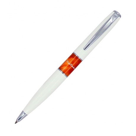 Ручка шариковая Pierre Cardin Libra PC3501BP-02 White/Orange - фото 1