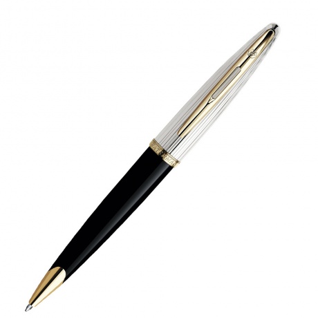 Ручка шариковая Waterman Carene S0700000 Deluxe Black GT - фото 3