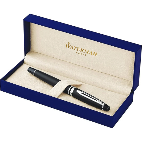 Ручка-роллер Waterman Expert S0951880 Matte Black CT - фото 4