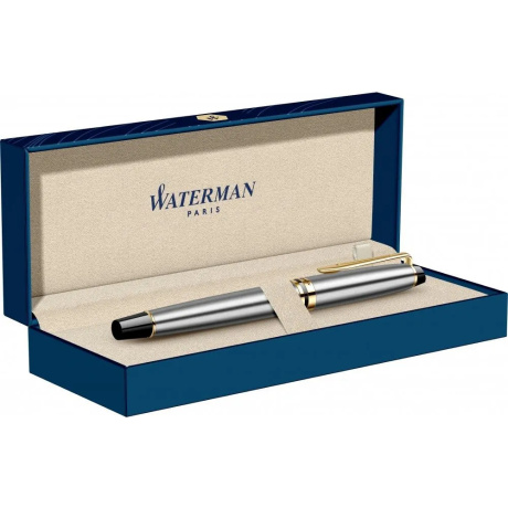 Ручка-роллер Waterman Expert S0951980 Stainless Steel GT - фото 8