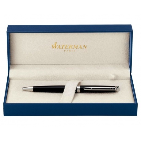 Ручка шариковая Waterman Hemisphere S0920570 Mars Black CT - фото 3