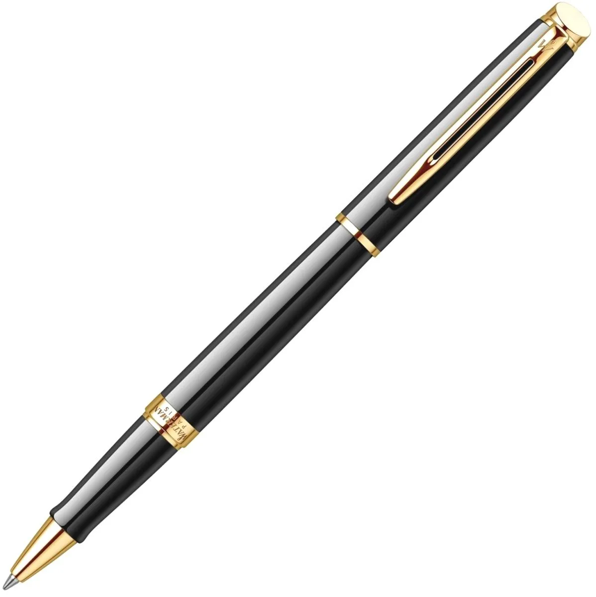 Ручка-роллер Waterman Hemisphere S0920650 Mars Black GT - фото 1