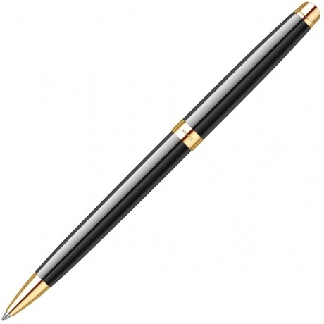 Ручка шариковая Waterman Hemisphere S0920670 Mars Black GT - фото 3