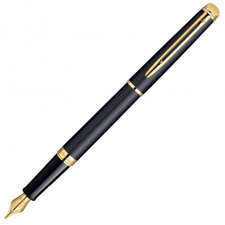 Ручка перьевая Waterman Hemisphere S0920710 Matt Black GT - фото 3
