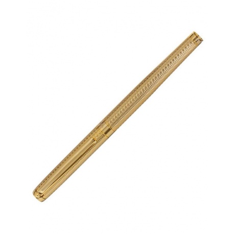 Ручка подарочная перьевая GALANT &quot;VERSUS&quot;, корпус золотистый, детали золотистые, узел 0,8 мм, синяя, 143528 - фото 3