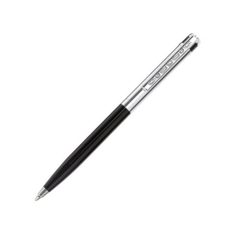 Ручка подарочная шариковая GALANT &quot;ACTUS&quot;, корпус серебристый с черным, детали хром, узел 0,7 мм, синяя, 143518 - фото 2