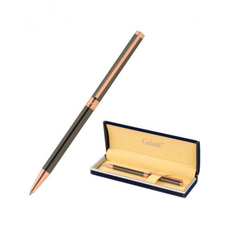 Ручка подарочная шариковая GALANT &quot;ASTRON BRONZE&quot;, корпус металлический, детали розовое золото, узел 0,7 мм, синяя, 143524 - фото 1