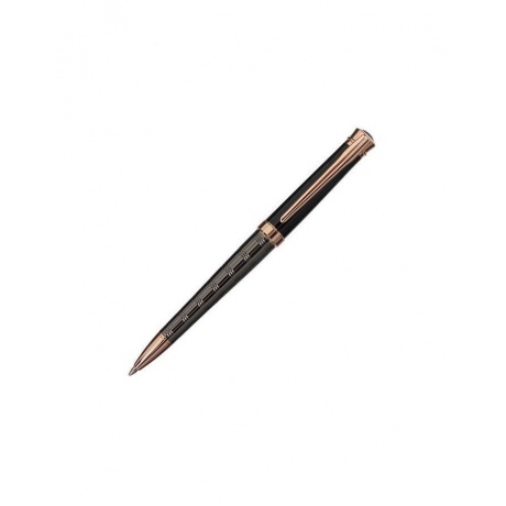 Ручка подарочная шариковая GALANT &quot;COLLAGE&quot;, корпус черный/металлический, детали розовое золото, узел 0,7 мм, синяя, 143507 - фото 2
