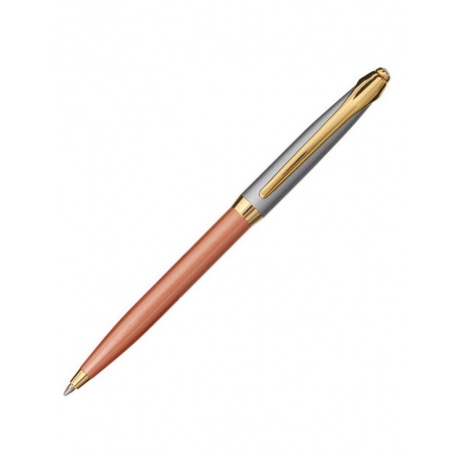 Ручка подарочная шариковая GALANT &quot;DECORO ROSE&quot;, корпус хром/розовый, детали золотистые, узел 0,7 мм, синяя, 143505 - фото 3
