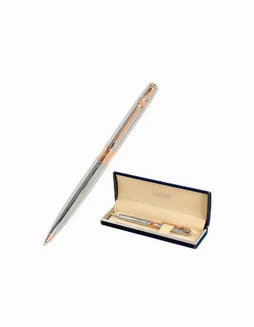 Ручка подарочная шариковая GALANT "NUANCE SILVER", корпус серебр...