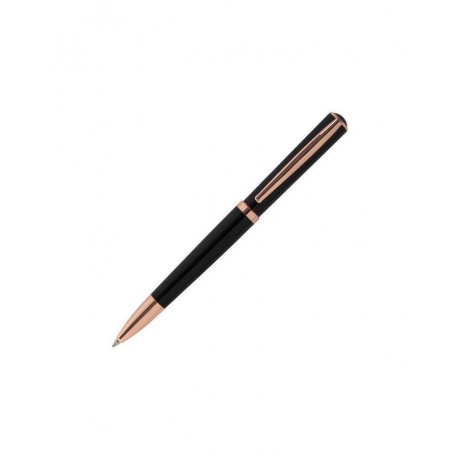 Ручка подарочная шариковая GALANT &quot;PUNCTUM BLACK&quot;, корпус черный, детали розовое золото, узел 0,7 мм, синяя, 143514 - фото 2