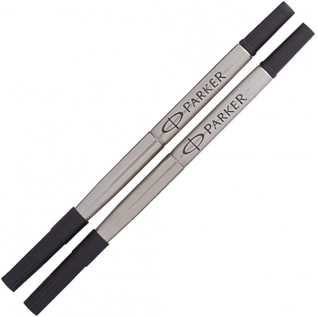 Parker Стержень для ручки-роллера,  F, черный, 2 шт (в блистере) - фото 2