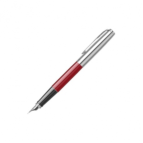 Ручка перьев. Parker Jotter Original F60 (CW2096872) Red CT M сталь нержавеющая блистер - фото 3